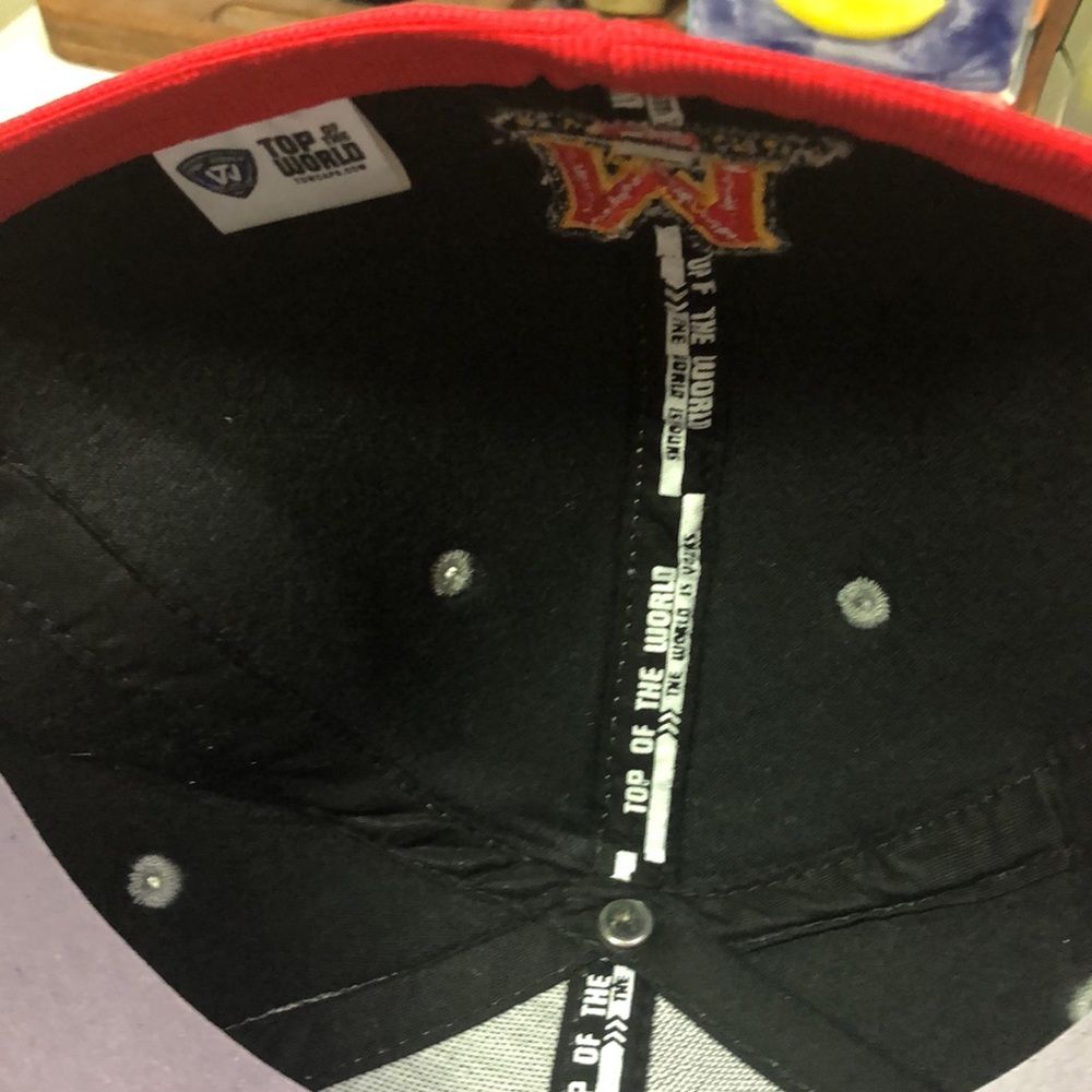 University of Maryland Terrapins NCAA Scrum Flex Fit Gray Hat Cap TERPS UMD - Picture 5 of 5